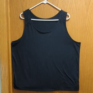 Elegant Black Sleeveless Top